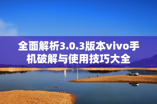 全面解析3.0.3版本vivo手機(jī)破解與使用技巧大全