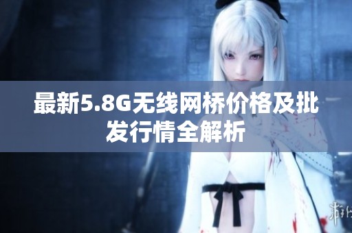 最新5.8G無線網橋價格及批發行情全解析