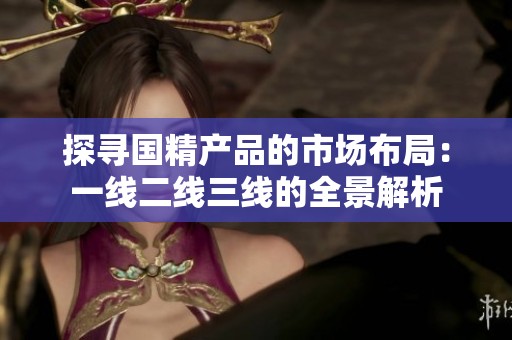 探尋國精產品的市場布局：一線二線三線的全景解析