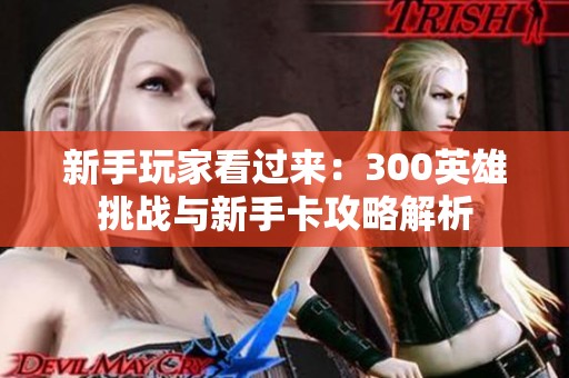 新手玩家看過(guò)來(lái)：300英雄挑戰(zhàn)與新手卡攻略解析