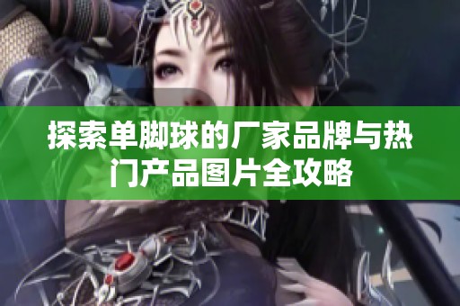 探索單腳球的廠家品牌與熱門產品圖片全攻略