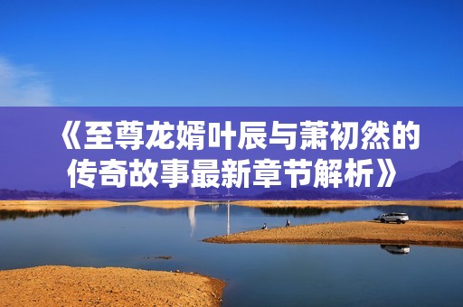 《至尊龍婿葉辰與蕭初然的傳奇故事最新章節解析》