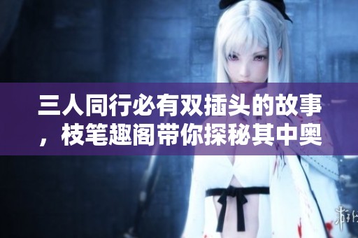 三人同行必有雙插頭的故事，枝筆趣閣帶你探秘其中奧秘