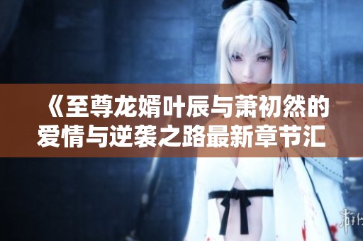 《至尊龍婿葉辰與蕭初然的愛情與逆襲之路最新章節匯總》