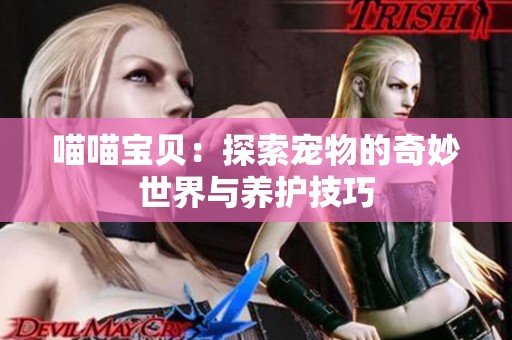 喵喵寶貝：探索寵物的奇妙世界與養護技巧