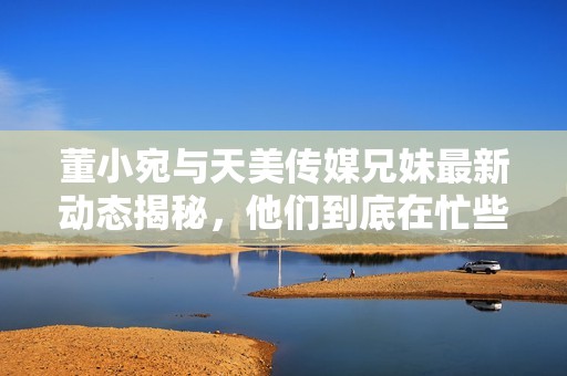 董小宛與天美傳媒兄妹最新動態揭秘，他們到底在忙些什么