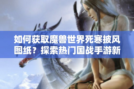 如何獲取魔獸世界死寒披風圖紙？探索熱門國戰手游新樂趣！