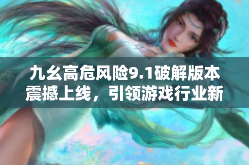 九幺高危風險9.1破解版本震撼上線，引領游戲行業新趨勢