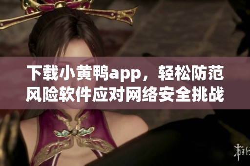 下載小黃鴨app，輕松防范風(fēng)險軟件應(yīng)對網(wǎng)絡(luò)安全挑戰(zhàn)