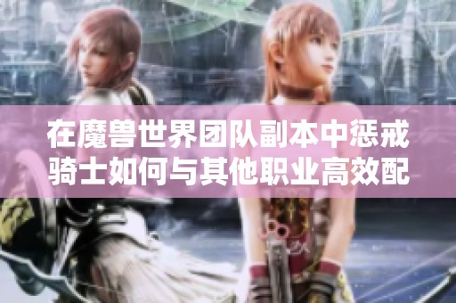 在魔獸世界團隊副本中懲戒騎士如何與其他職業高效配合作戰