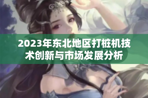 2023年東北地區打樁機技術創新與市場發展分析