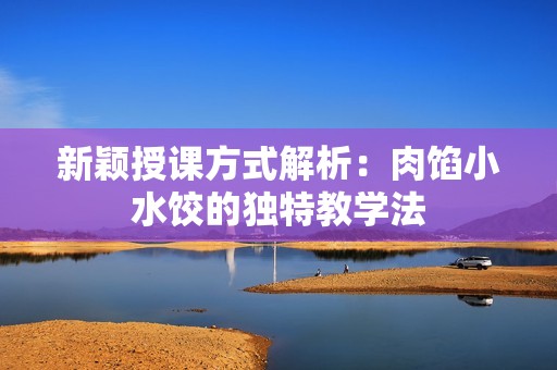 新穎授課方式解析：肉餡小水餃的獨特教學(xué)法