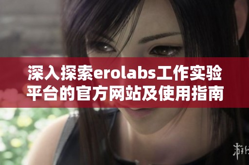 深入探索erolabs工作實驗平臺的官方網站及使用指南