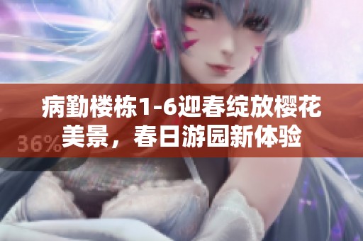 病勤樓棟1-6迎春綻放櫻花美景，春日游園新體驗