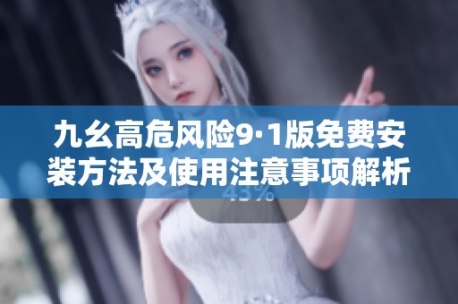 九幺高危風險9·1版免費安裝方法及使用注意事項解析