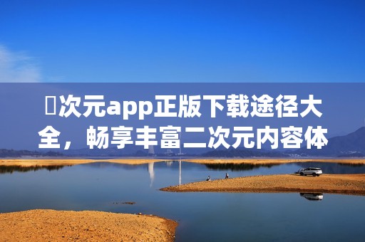 囧次元app正版下載途徑大全，暢享豐富二次元內容體驗