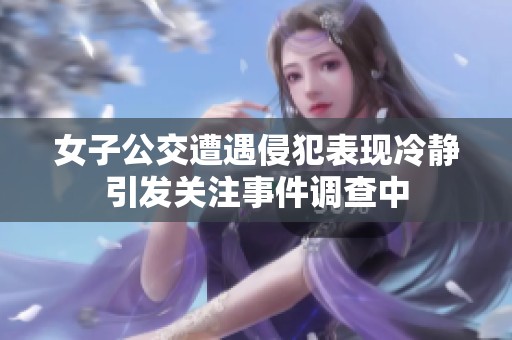 女子公交遭遇侵犯表現冷靜引發關注事件調查中