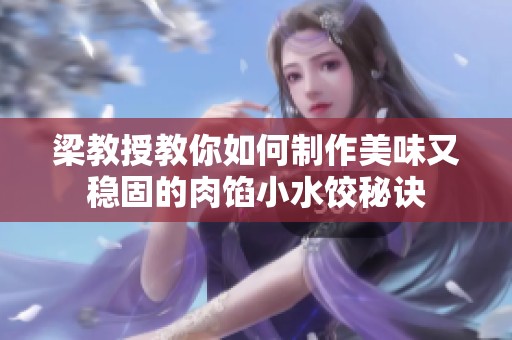 梁教授教你如何制作美味又穩(wěn)固的肉餡小水餃秘訣
