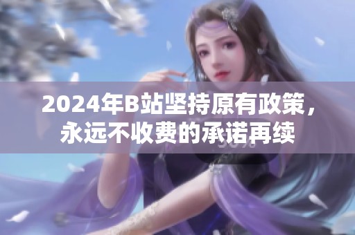 2024年B站堅持原有政策，永遠不收費的承諾再續(xù)