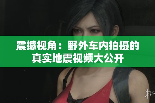 震撼視角：野外車內(nèi)拍攝的真實(shí)地震視頻大公開(kāi)