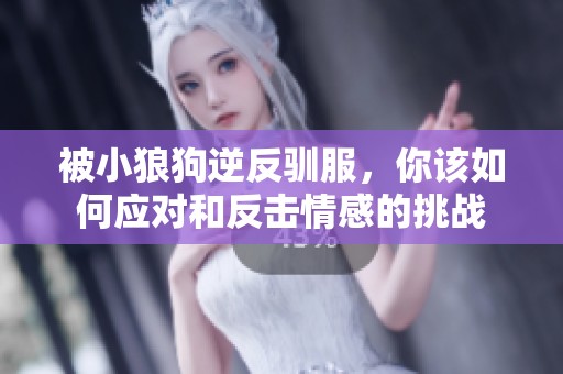 被小狼狗逆反馴服，你該如何應(yīng)對和反擊情感的挑戰(zhàn)