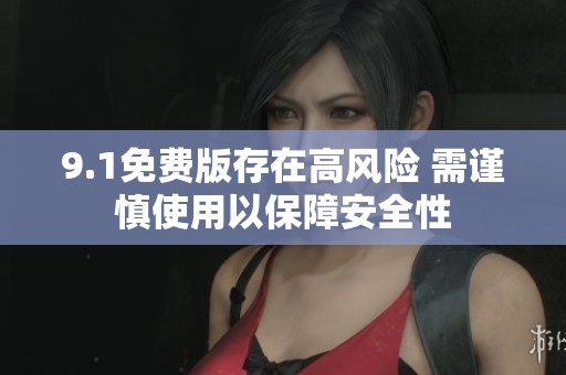 9.1免費版存在高風險 需謹慎使用以保障安全性