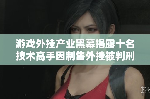 游戲外掛產業黑幕揭露十名技術高手因制售外掛被判刑