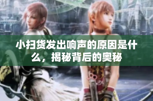 小掃貨發出響聲的原因是什么，揭秘背后的奧秘