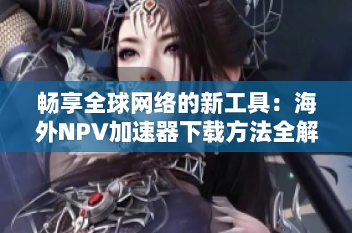 暢享全球網絡的新工具：海外NPV加速器下載方法全解析