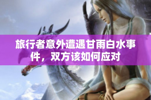 旅行者意外遭遇甘雨白水事件，雙方該如何應對