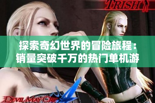 探索奇幻世界的冒險旅程：銷量突破千萬的熱門單機游戲