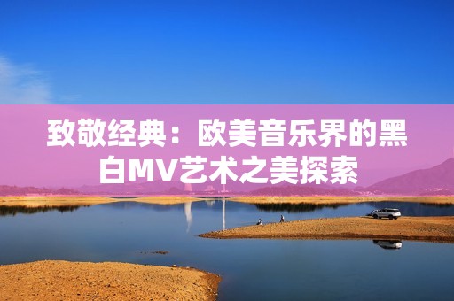致敬經(jīng)典：歐美音樂界的黑白MV藝術之美探索