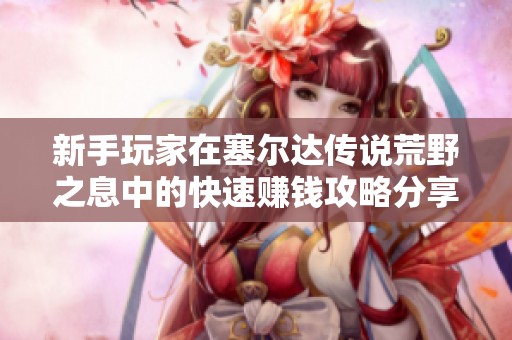 新手玩家在塞爾達傳說荒野之息中的快速賺錢攻略分享