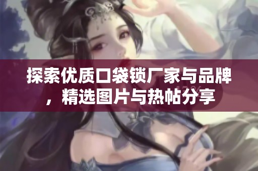 探索優(yōu)質(zhì)口袋鎖廠家與品牌，精選圖片與熱帖分享