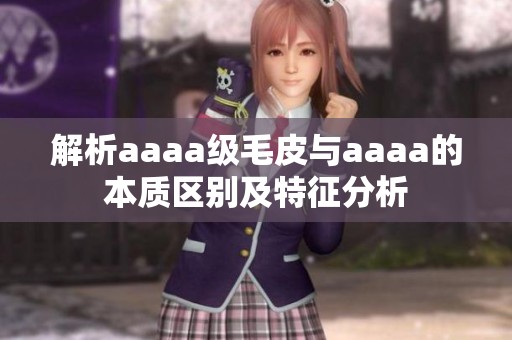 解析aaaa級毛皮與aaaa的本質區別及特征分析