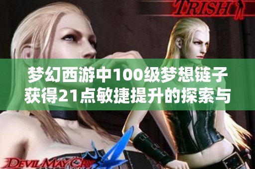 夢幻西游中100級夢想鏈子獲得21點敏捷提升的探索與心得