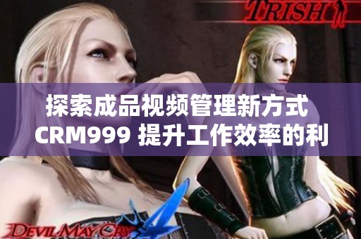 探索成品視頻管理新方式 CRM999 提升工作效率的利器