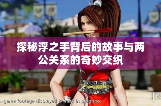 探秘浮之手背后的故事與兩公關系的奇妙交織