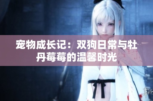 寵物成長記：雙狗日常與牡丹莓莓的溫馨時光