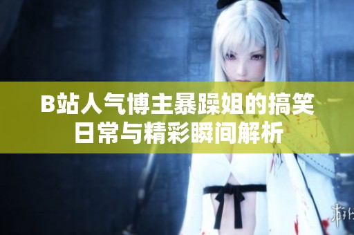 B站人氣博主暴躁姐的搞笑日常與精彩瞬間解析