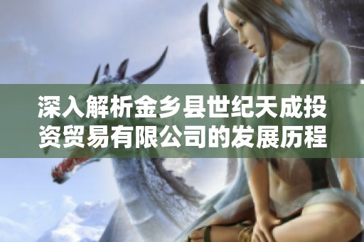 深入解析金鄉縣世紀天成投資貿易有限公司的發展歷程與業務模式