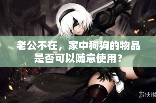 老公不在，家中狗狗的物品是否可以隨意使用？