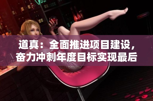 道真：全面推進項目建設，奮力沖刺年度目標實現最后突破