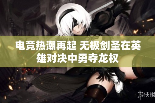 電競熱潮再起 無極劍圣在英雄對決中勇奪龍權
